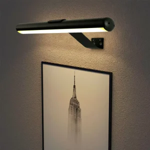 Wireless Remote Control Rechargeable LED Wall Lamp Modern Dimmable 3000K 6000K Color Temperature CRI 80 Home Living Room