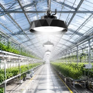 Workshop Car Garage Canopy Light Indoor 100W 150W 200W LED UFO High Bay Light for Industry Smart Warehouse High Bay Light