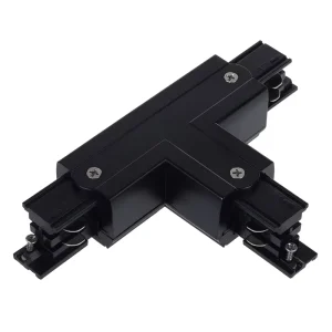 X Track Modern Aluminum Alloy LED Spotlight 3500K Warm White 4 Wire 3 Circuit T Connector for Track Lighting System 50000 Hours