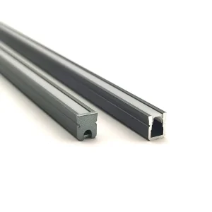 YG 0809F Led Aluminum Profiles 8*9MM Led Linear Profile U Shape Channel Embedded LED Strip Profile