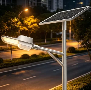 YH Series 80W 100W 120W 150W IP65 Solar Street Light 3400 10000lm 208 512Wh LiFePO4 Battery MPPT PWM Control Outdoor Road Lamp
