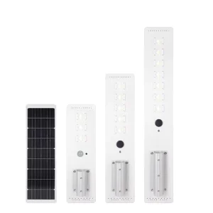 YK6 60W Smart Solar LED Street Light IP66 9600LM 144WH LiFePO4 Battery MPPT Control for Highway Courtyard Lighting