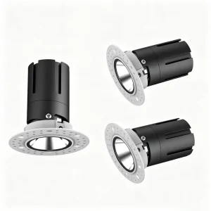 YL LD1002R T01 Recessed LED Ceiling Spotlight Anti Glare Rotatable Downlight for Open Concept Living Areas