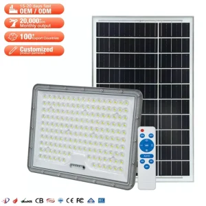 ZY Commercial CE Portable Solar ABS LED Flood Light IP65 Waterproof 100W 400W Project Floodlight Temporary Site Solar Work Light