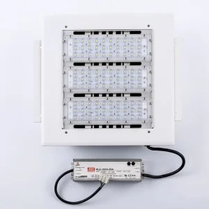 Zone 2 Explosion Proof LED Canopy Light IP66 High Brightness Ceiling Lamp for Gas Station Petrol Station Canopy Lighting