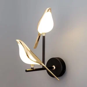 bedside wall sconce bird lamp modern minimalist trendy wall decorative light for bedroom living room hallway corridor hotel rece