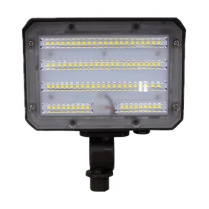 led flood light Knuckle york Trunnion wall plate Mount Outdoor Photocell Sensor floodlight 60w 8100lm Canada US cETL ETL