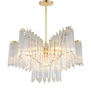 newly luxury modern crystal pendant light chandelier led pendant light for home and hotel
